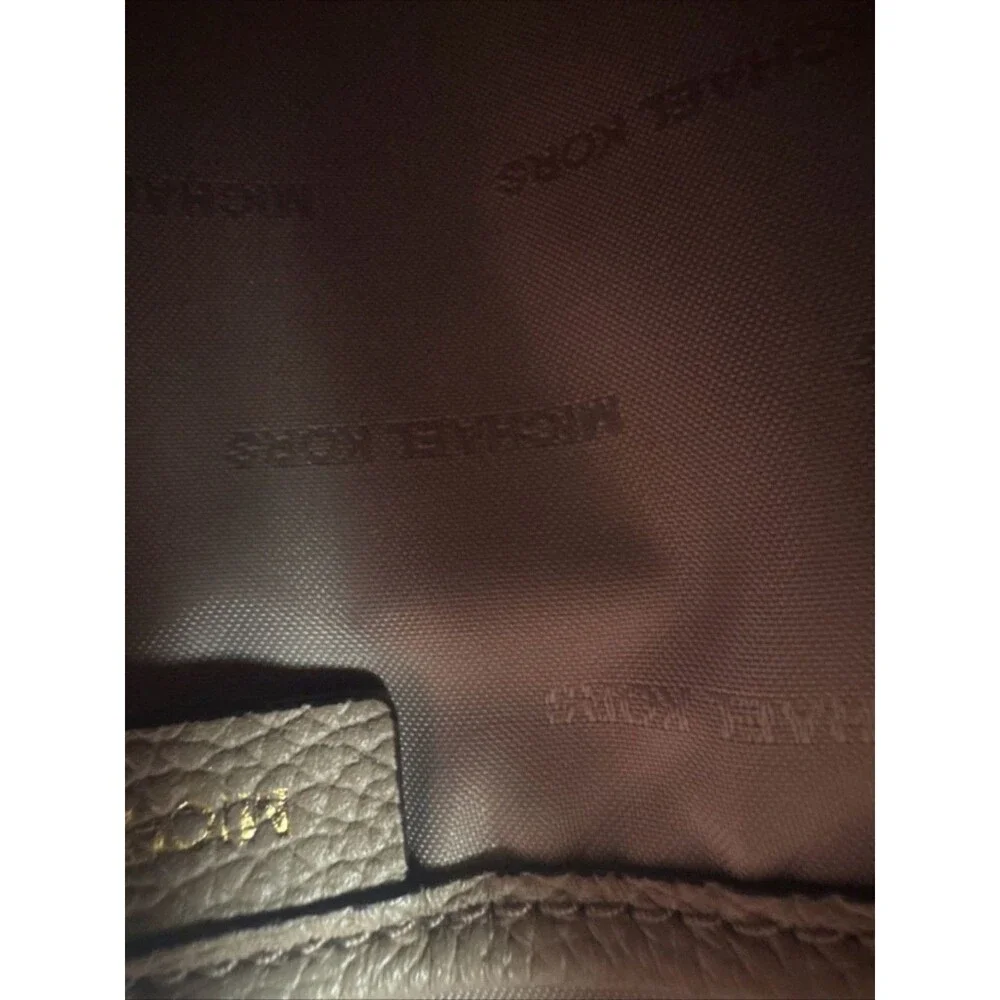 Michael Kors Pebbled Leather Canteen Crossbody Bag